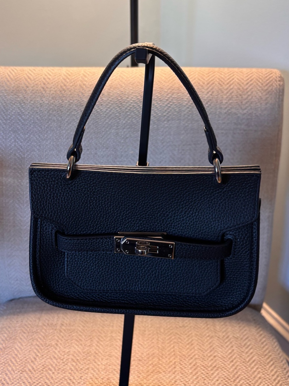 Pebbled Leather Mini Bag